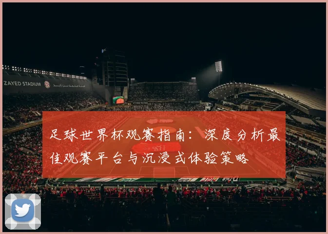 足球世界杯观赛指南：深度分析最佳观赛平台与沉浸式体验策略